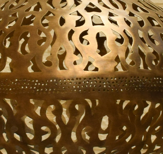 Gold Brass Moroccan Pendant Light for Porch - view 5